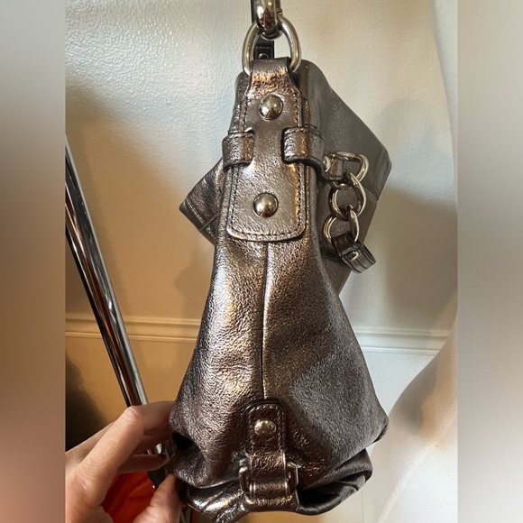 Coach Brooke Metallic Hobo Shoulder Bag - Picture 2 of 7